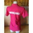Ambulance galléros póló pink női XXL