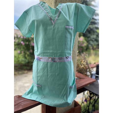 Szófia tunika-türkiz zöld 4XL
